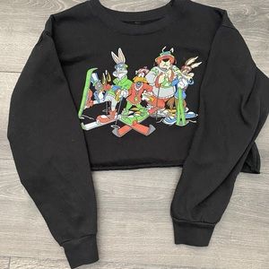 Looney Tunes Cropped Sweatshirt
